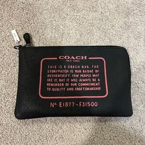 Coach Removable Pouch from Tote Bag